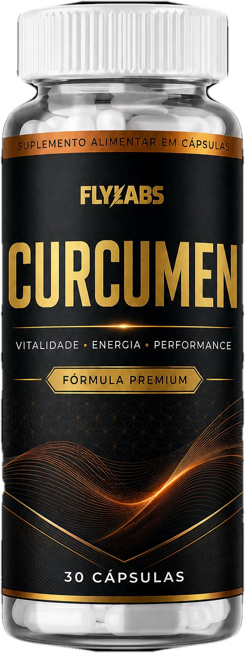 Frasco CURCUMEN da FLYLABS com 30 cápsulas